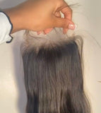 Natural Color 4x4 Transparent Lace Closures